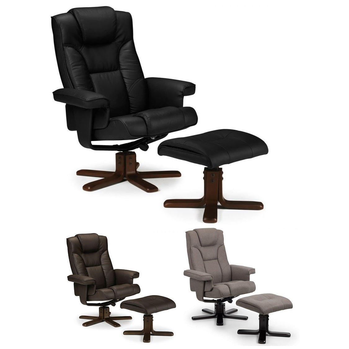 Recliner Chair with Footstool