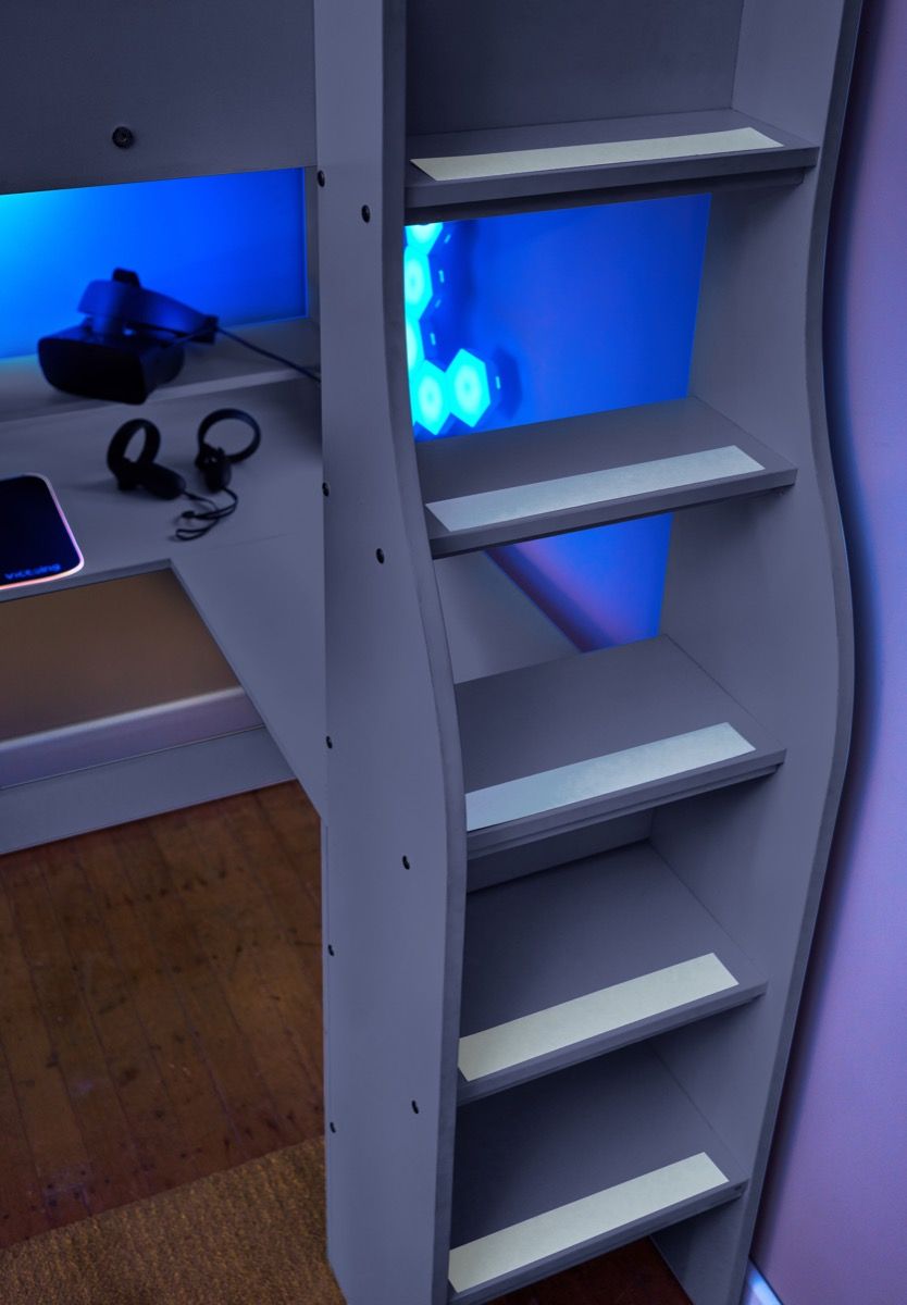 Gaming Bed in Anthracite