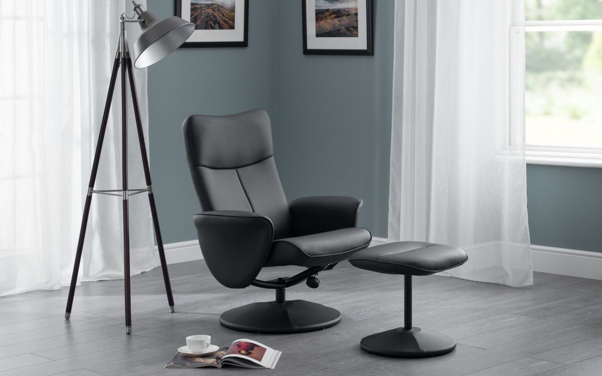Recliner Chair with Stool