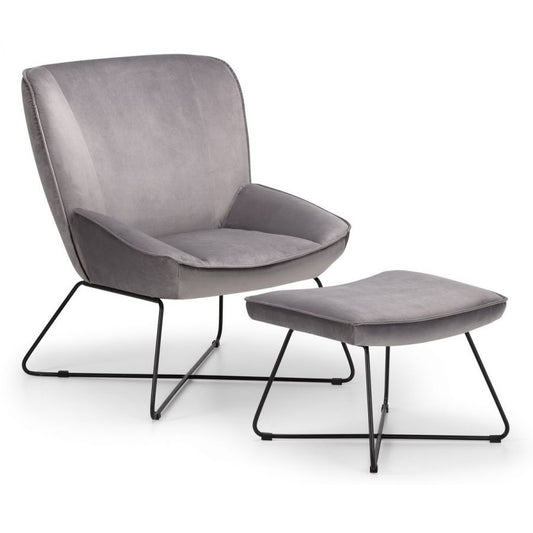 Accent Chair and Stool