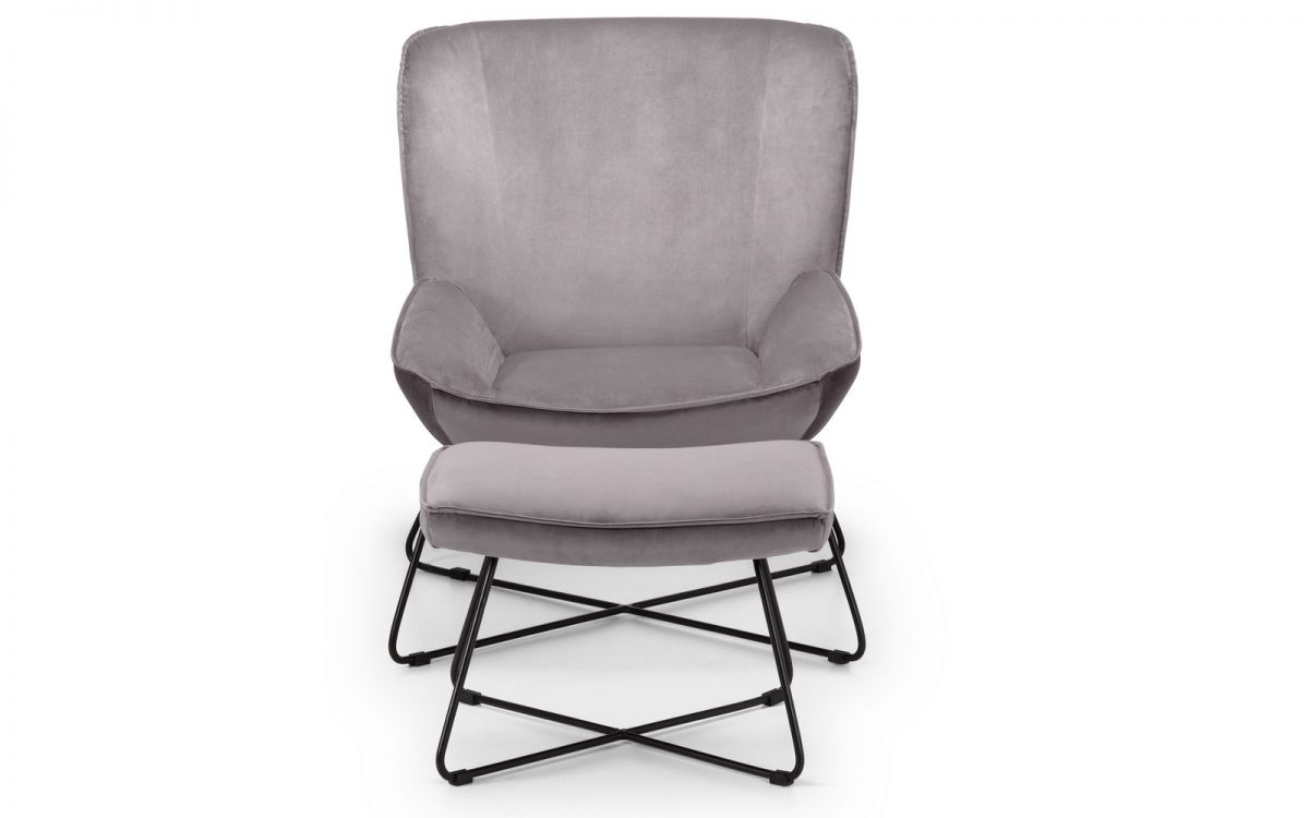 Accent Chair and Stool