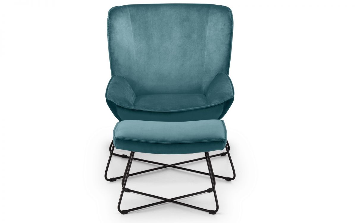 Accent Chair and Stool