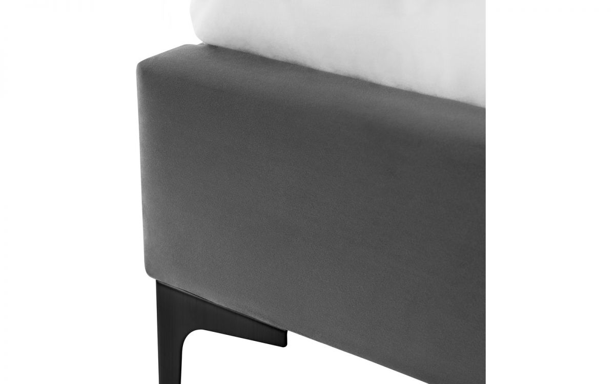Quilted Velvet Bed