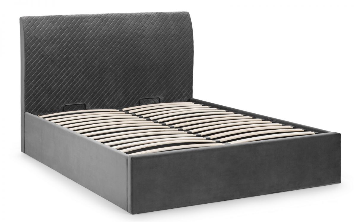 Quilted Velvet Bed