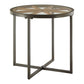 Glass Round Side Table