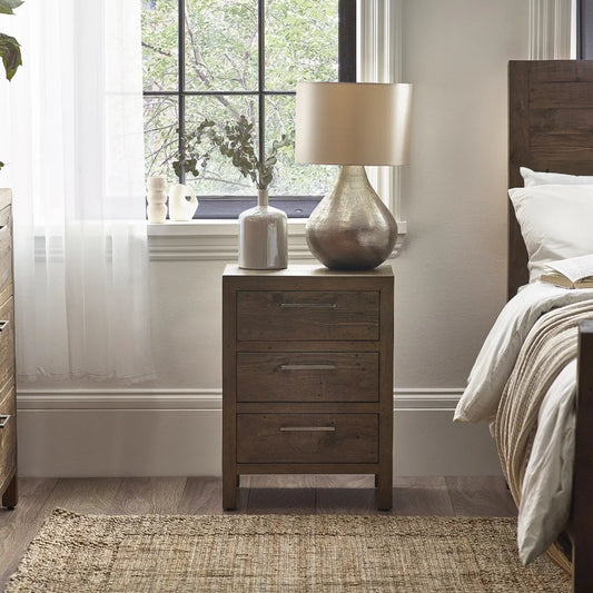 Heritage 3 Drawer Bedside