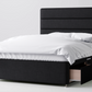 Divan Bed In Multiple Colours with 2 Drawers either Side