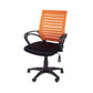 Loft Study Chair with Orange Mesh Back with Black Seat