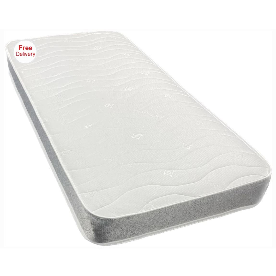 KITZ Single Cool Touch Rolled Mattress - FREE Delivery