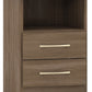 Nevada 2 Drawer Bedside Unit