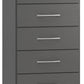 Nevada 5 Drawer Narrow Chest