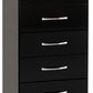 Nevada 5 Drawer Narrow Chest