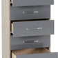 Nevada 5 Drawer Narrow Chest