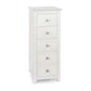5 Drawer Narrow Chest Of Drawers