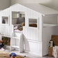 Acorn Treehouse Midsleeper & Storage Unit