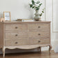 Camille 6 Drawer Wide Chest