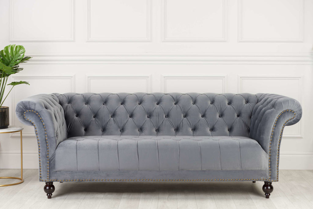 Chester 3 Seater Sofa in Grey