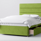 Divan Bed In Multiple Colours with 4 Drawers