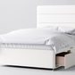 Divan Bed In Multiple Colours with 2 Drawers either Side