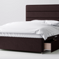 Divan Bed In Multiple Colours with 2 Drawers either Side