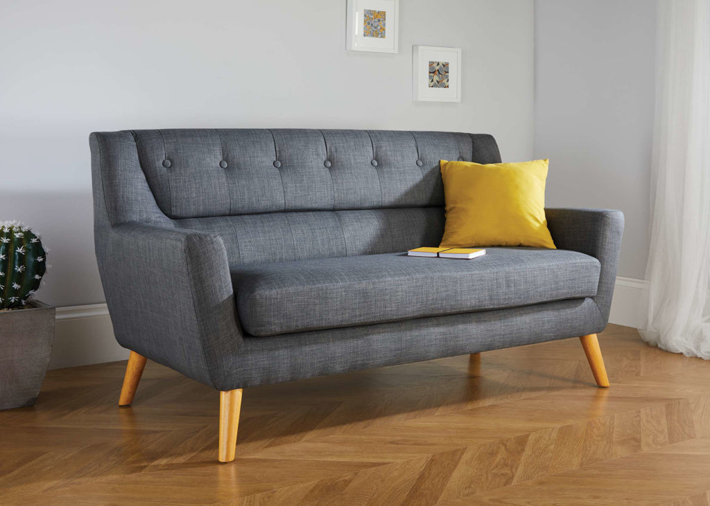 Lambeth Large Sofa in Grey