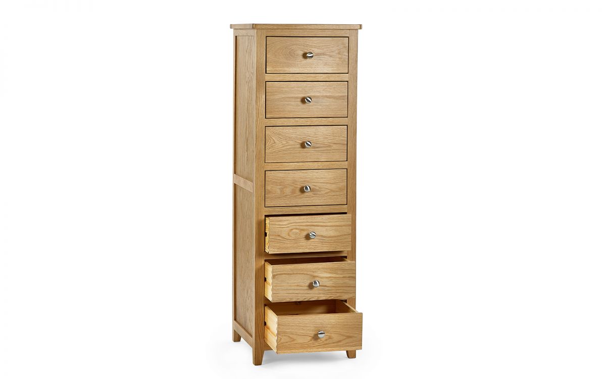 Mallory 7 Drawer Narrow Chest of Drawers