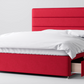 Divan Bed In Multiple Colours with 2 Drawers either Side