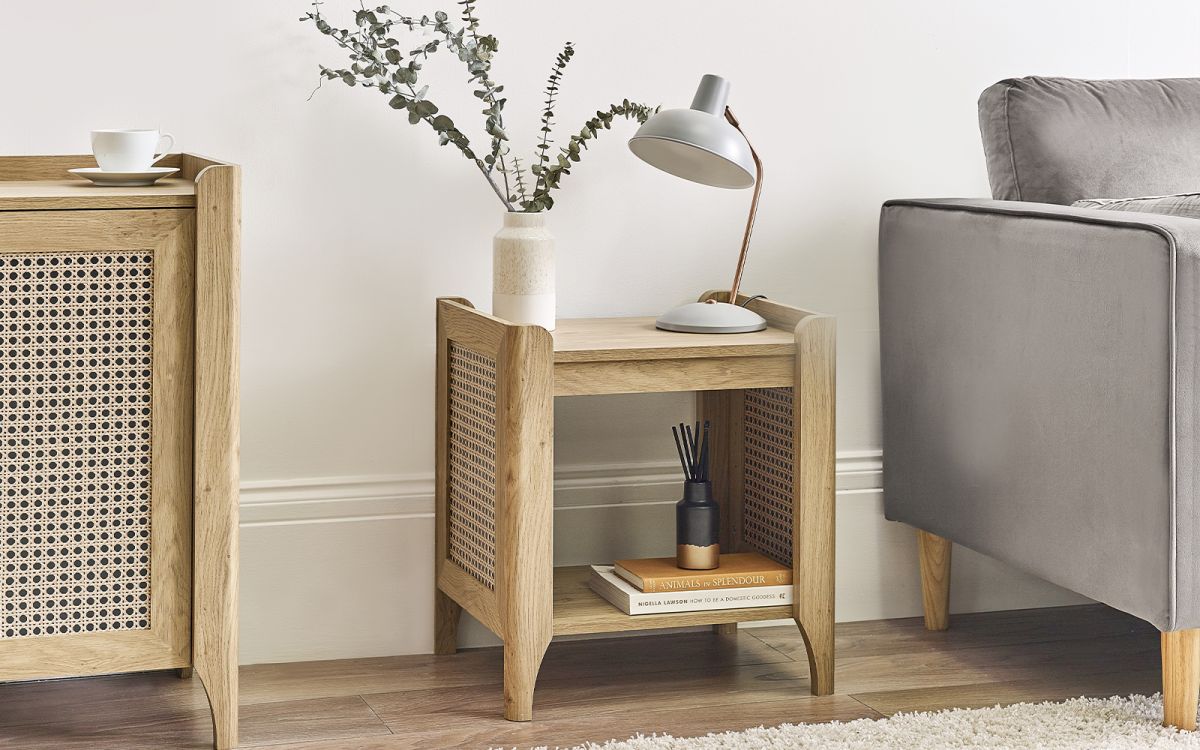 Sydney Lamp Table with Removable Shelf