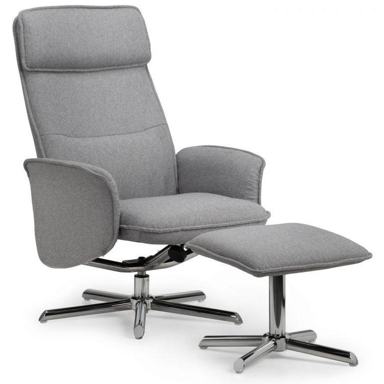 Recliner Chair with Footstool