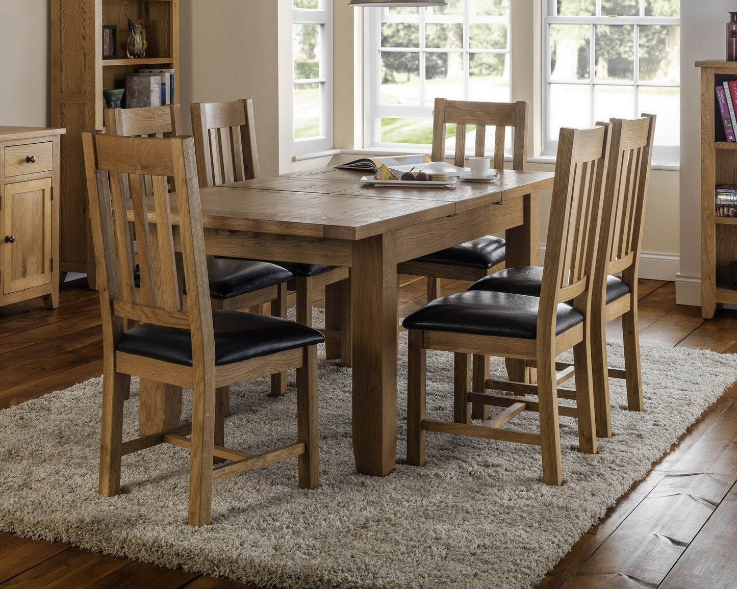 Extending Dining Table & Chairs