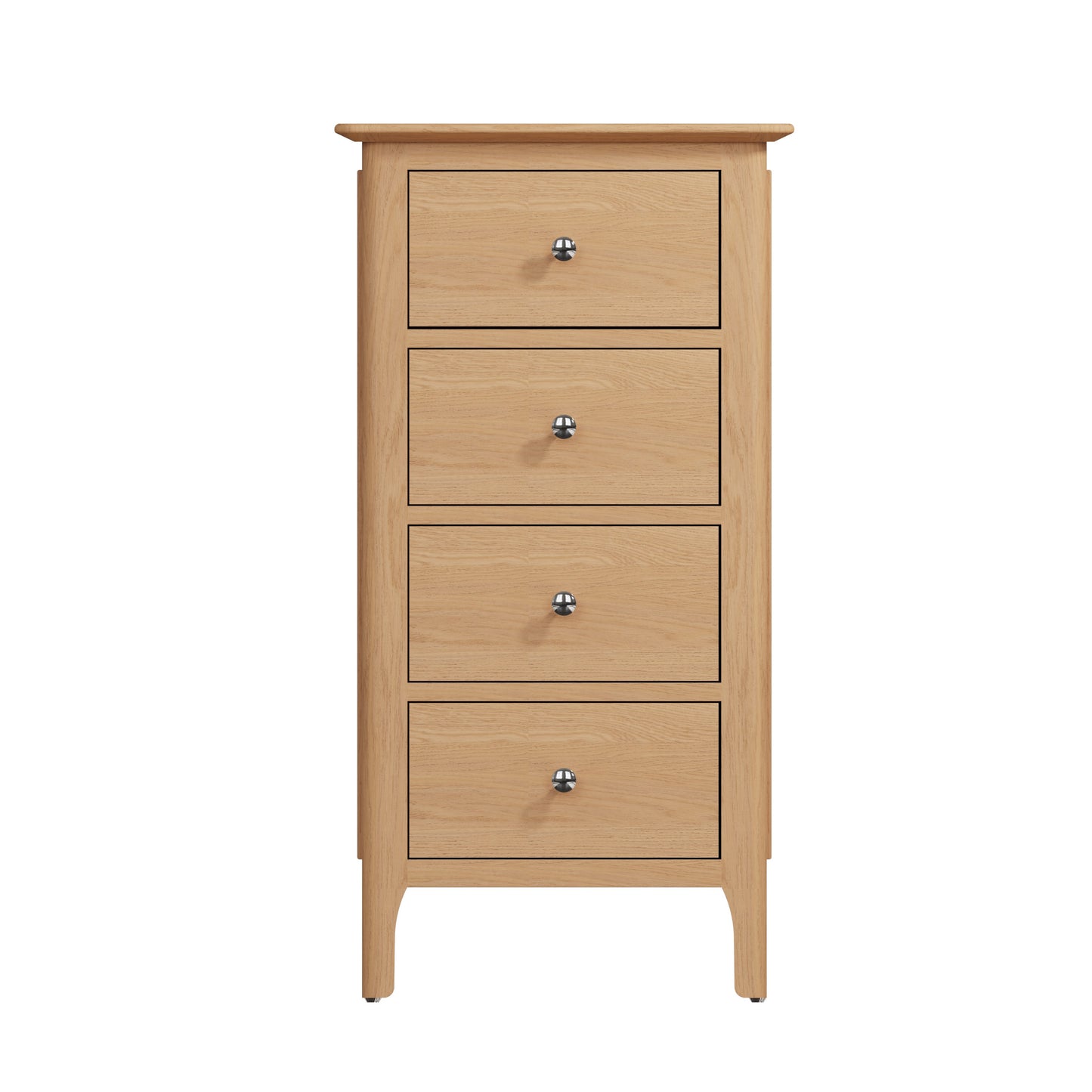 4 Drawer Narrow Chest of Drawers