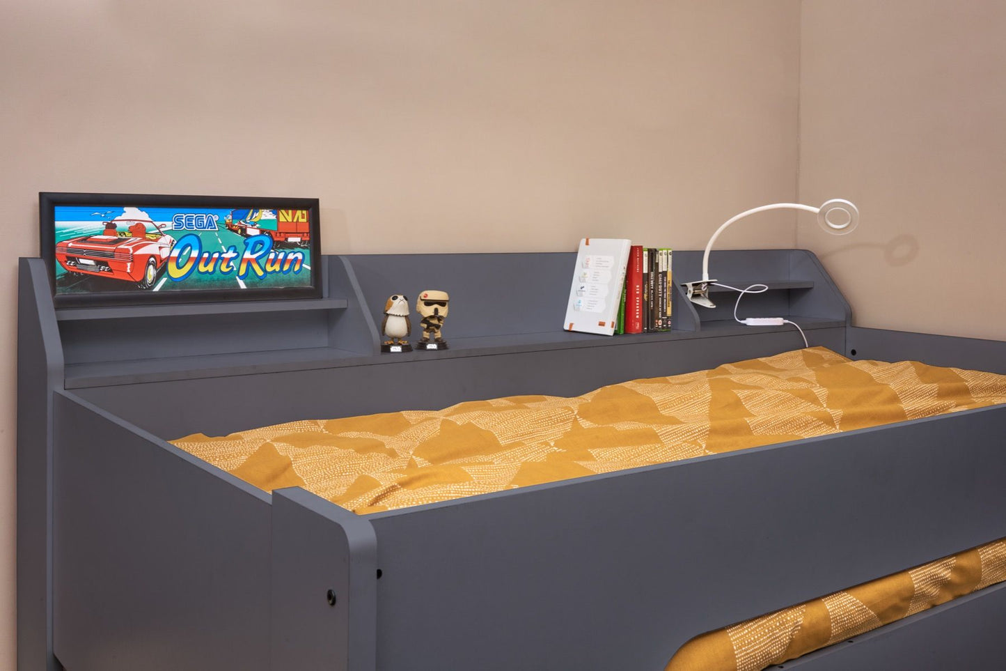 Gaming Bed in Anthracite