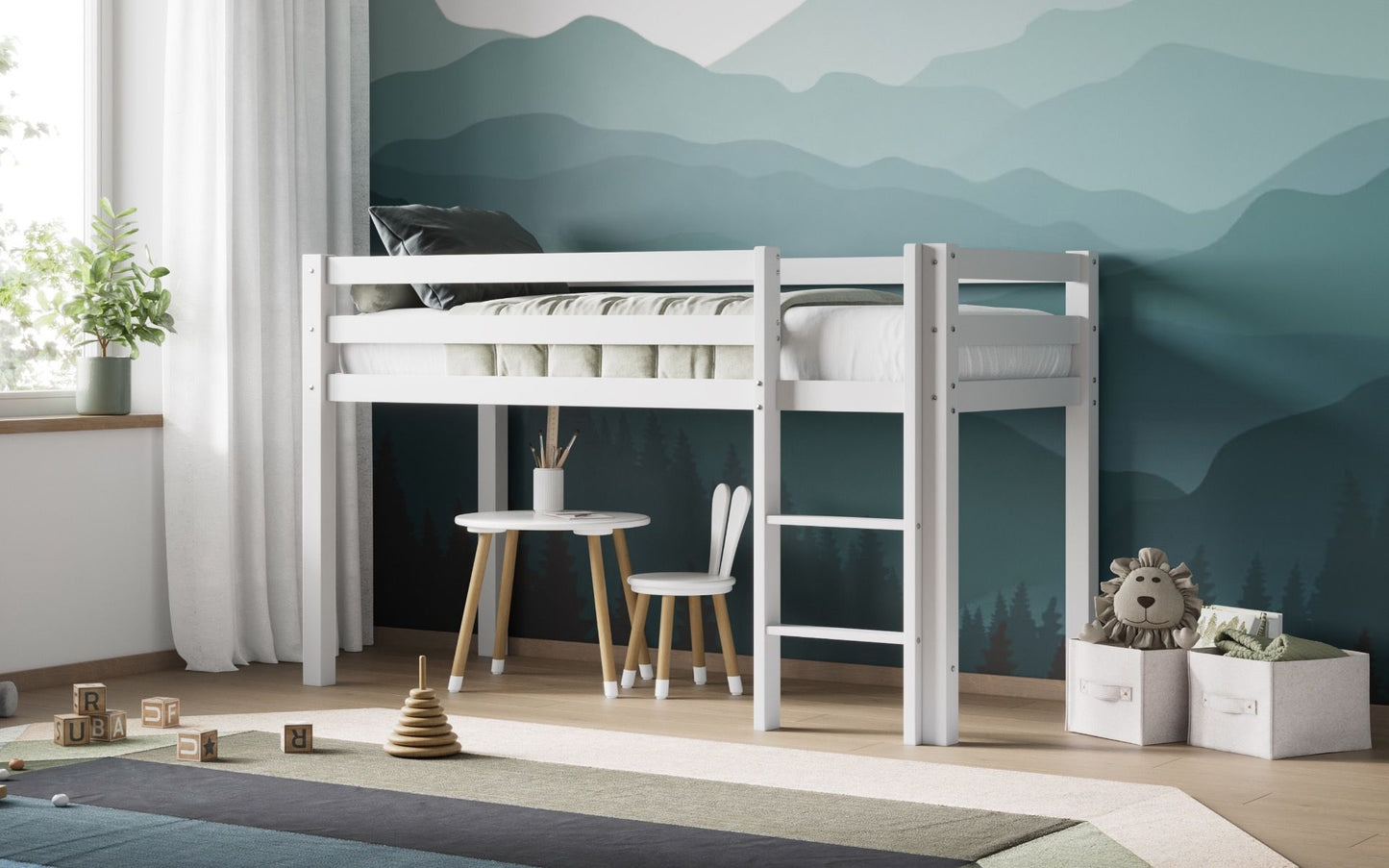 Toddler Midsleeper Bed